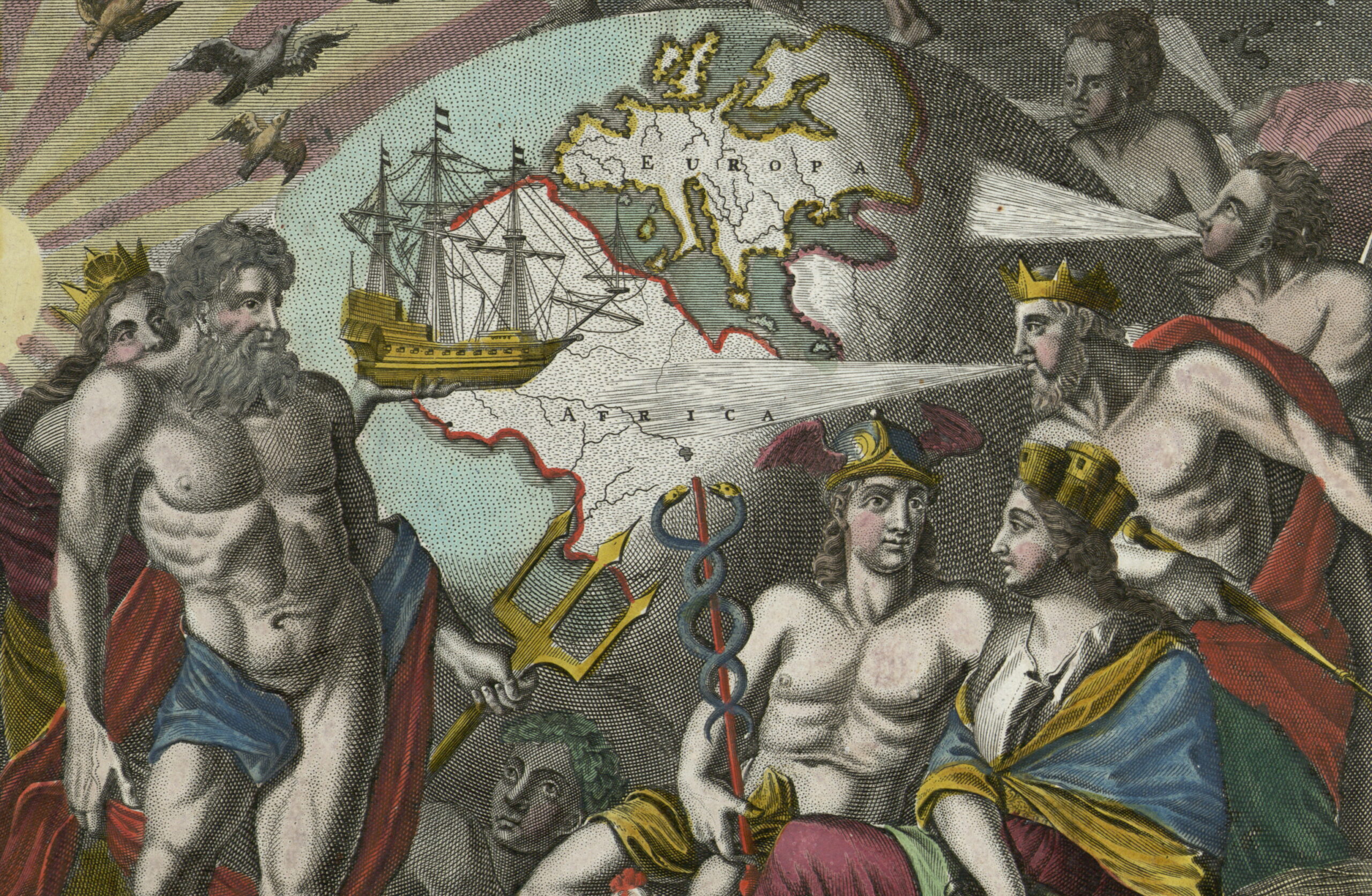 Titelblatt, Atlas von Deutschland und angrenzender Gebiete