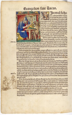 Bibel, Lukasevanelium, Initiale