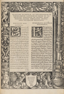 Evangelium, Griechisch, Latein