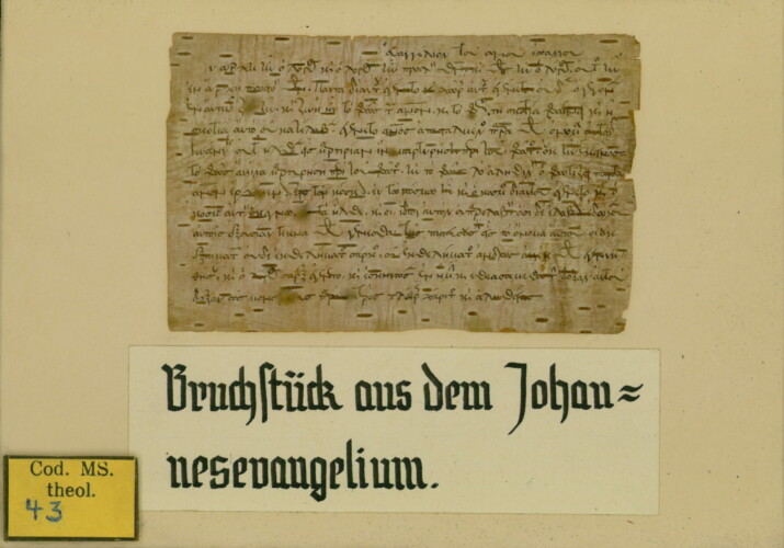 Johannesevangelium, Fragment