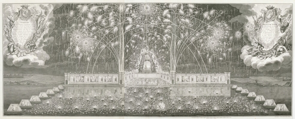 Feuerwerk, Frankfurt 1741/1742