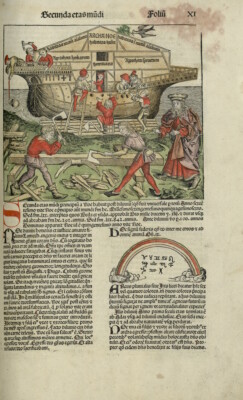 Schedelsche Weltchronik, Noahs Arche