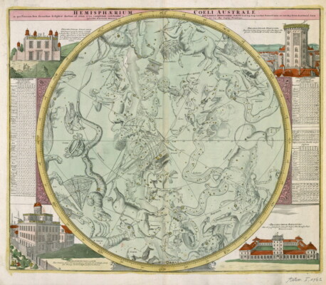 Johann Gabriel Doppelmayr, Atlas novus coelestis, Nürnberg 174