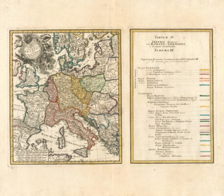Johann Matthias Hase, Atlas historicus, Nürnberg 1750