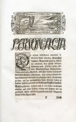 Kern, Philipp Ernst, Der Kampf und Sieg eines sterbenden Regenten, Öhringen 1756