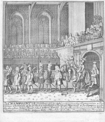 Vollständige Beschreibung der Zeremonie bei der englischen Krönung, Hannover 1728